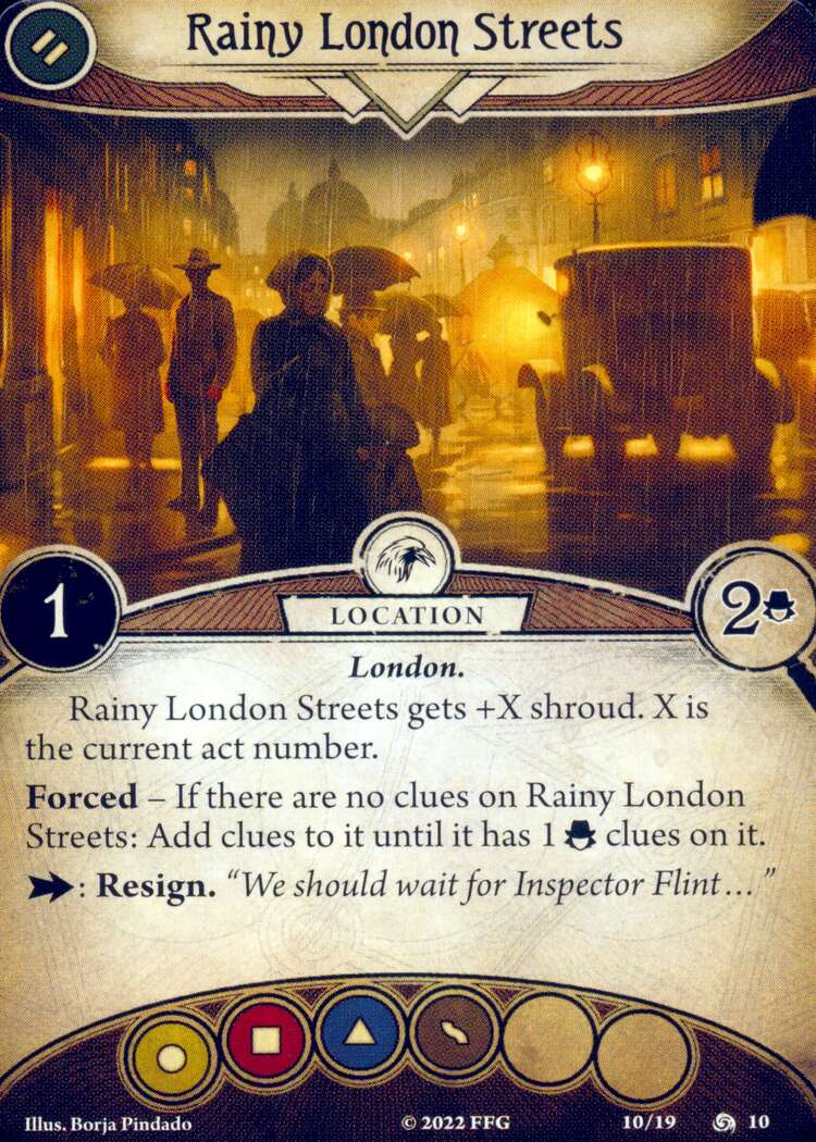 Rainy London Streets