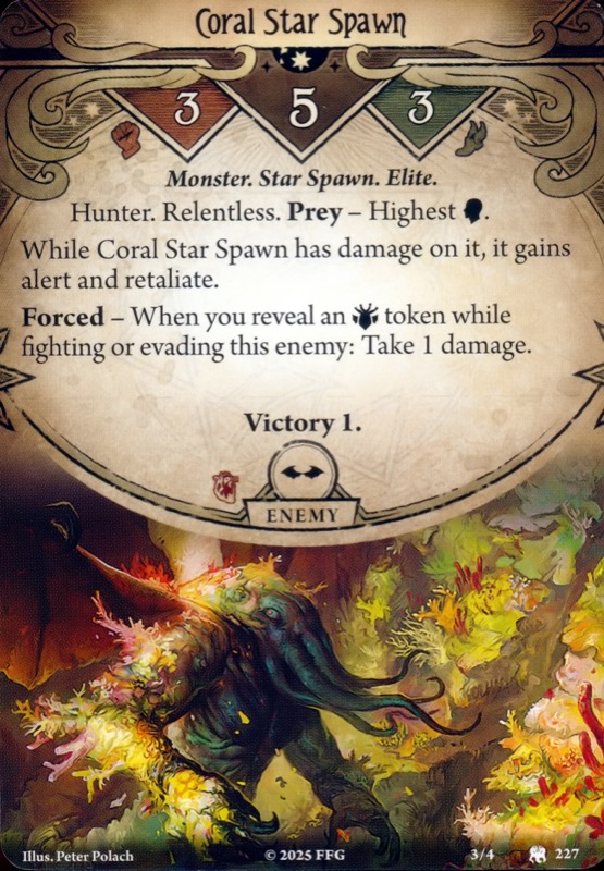 Larve Stellaire Coral