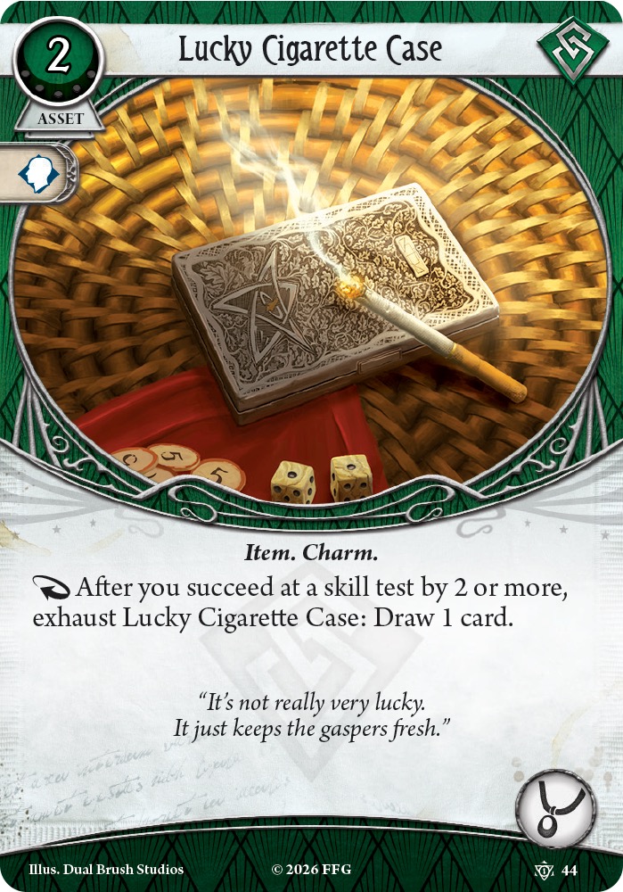 Étui à Cigarettes Porte-Bonheur