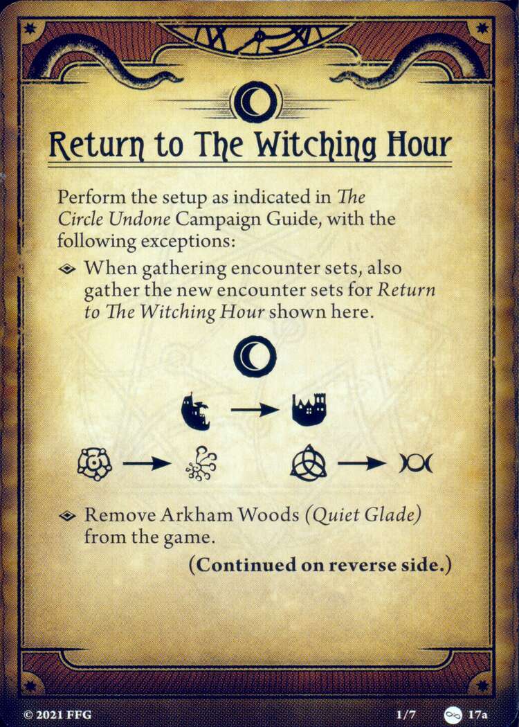 Return to The Witching Hour