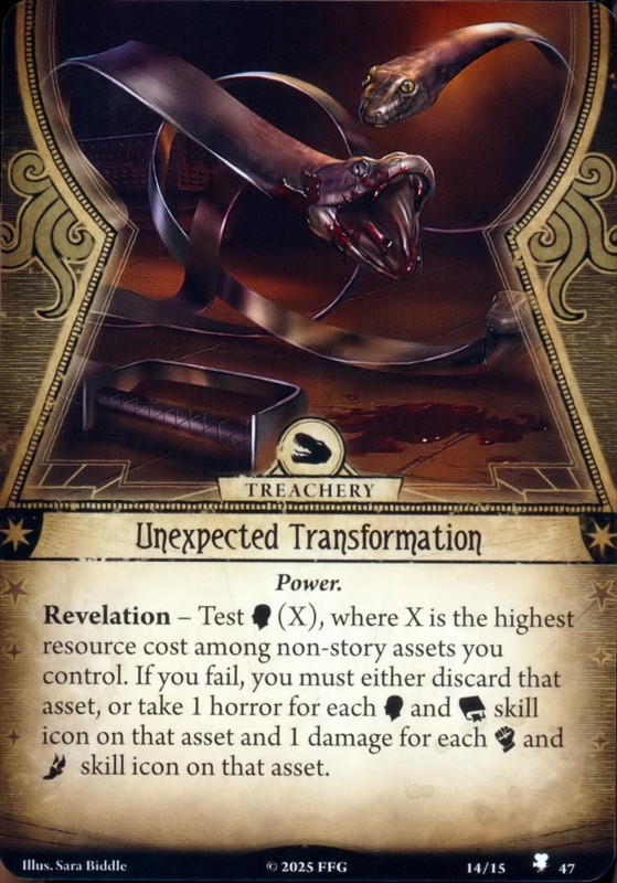 Unexpected Transformation